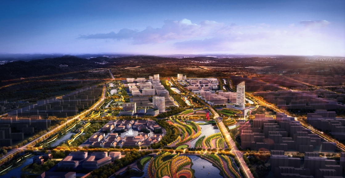 4中央景观带城市设计鸟瞰.jpg 4中央景观带城市设计鸟瞰.jpg